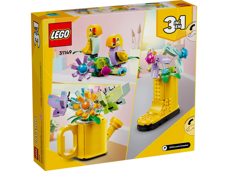 LEGO 31149 Creator 3-in-1 Flowers in Watering Can