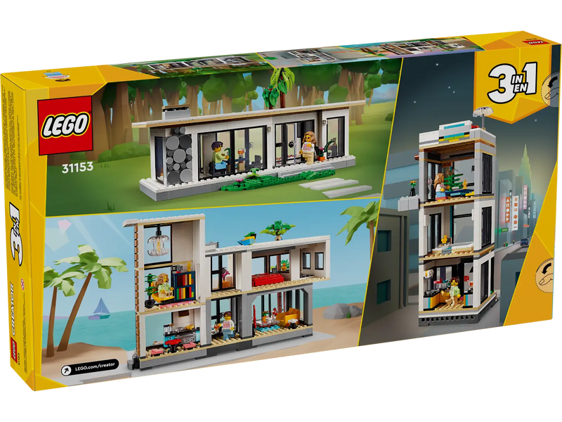 LEGO 31153 Creator 3-in-1 Modern House (Ship From 4th of June 2024)