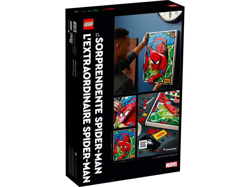 LEGO® 31209 The Amazing Spider Man+ LEGO® 76262 Captain America's Shield Bundle (Set of 2)