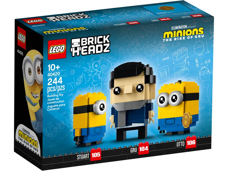 LEGO 40420  BrickHeadz Gru, Stuart and Otto