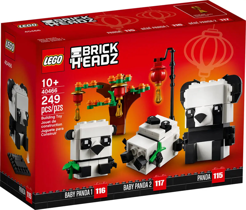 LEGO 40466 Chinese New Year Pandas