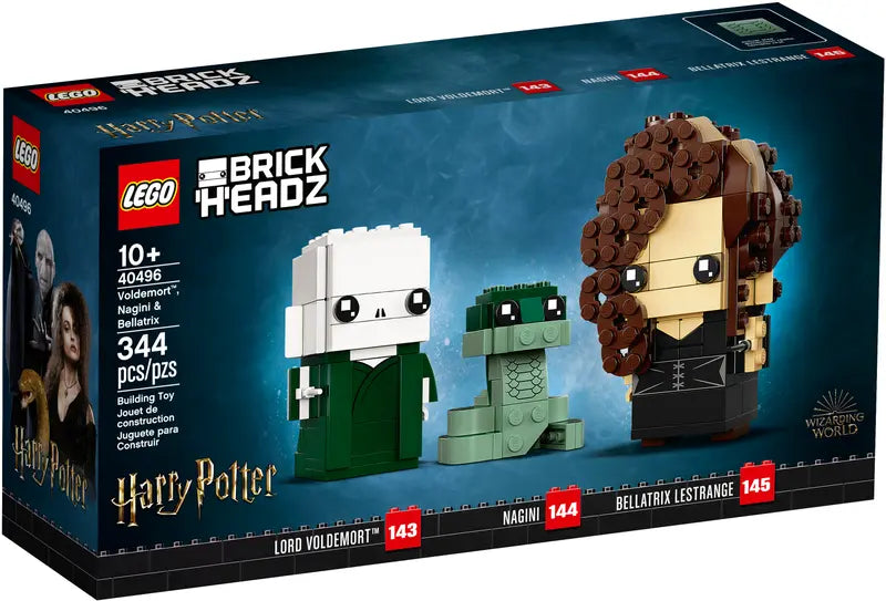 LEGO 40496 BrickHeadz Voldemort™, Nagini & Bellatrix