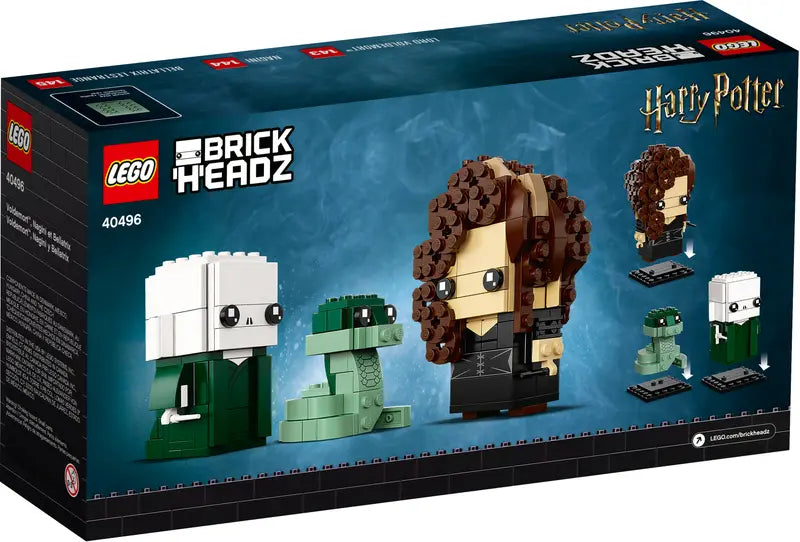 LEGO 40496 BrickHeadz Voldemort™, Nagini & Bellatrix