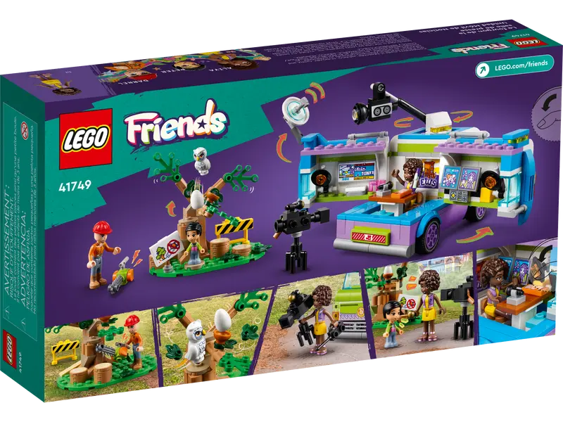 LEGO® 41749 Friends Newsroom Van