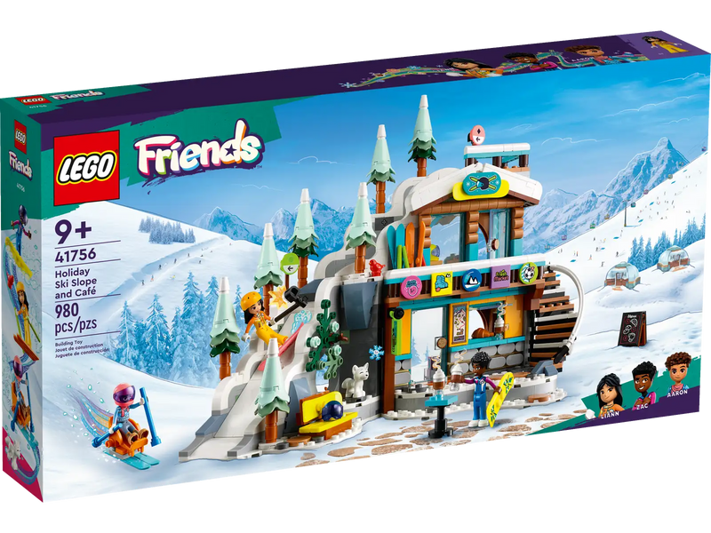 LEGO® 41756 Friends Holiday Ski Slope and Café