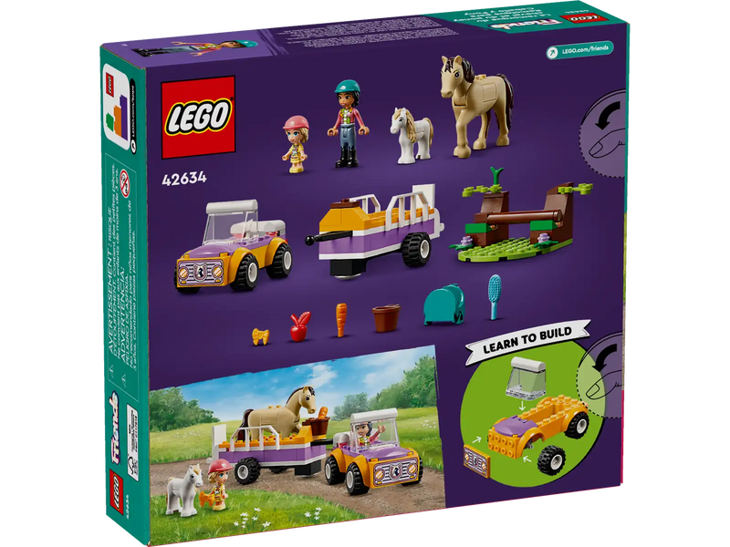 LEGO 42634 Friends Horse and Pony Trailer