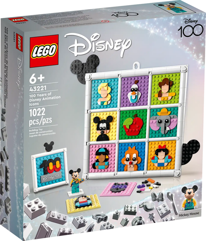 LEGO® 43221 Disney™ 100 Years of Disney Animation Icons