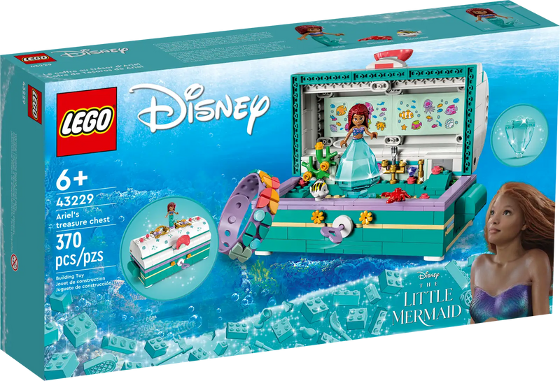 LEGO® 43229 Disney™ Ariel's Treasure Chest