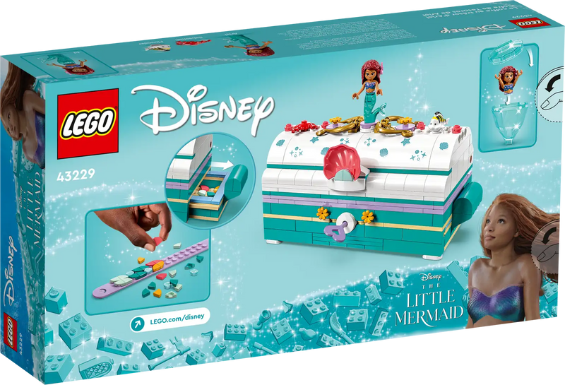 LEGO® 43229 Disney™ Ariel's Treasure Chest