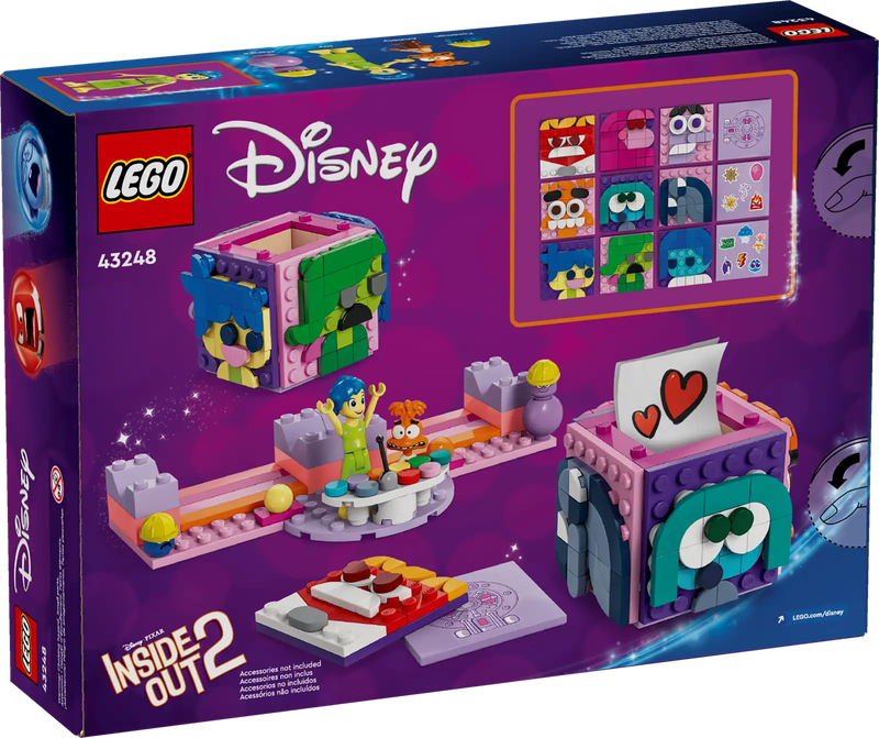 LEGO 43248 Disney Inside Out 2 Mood Cubes