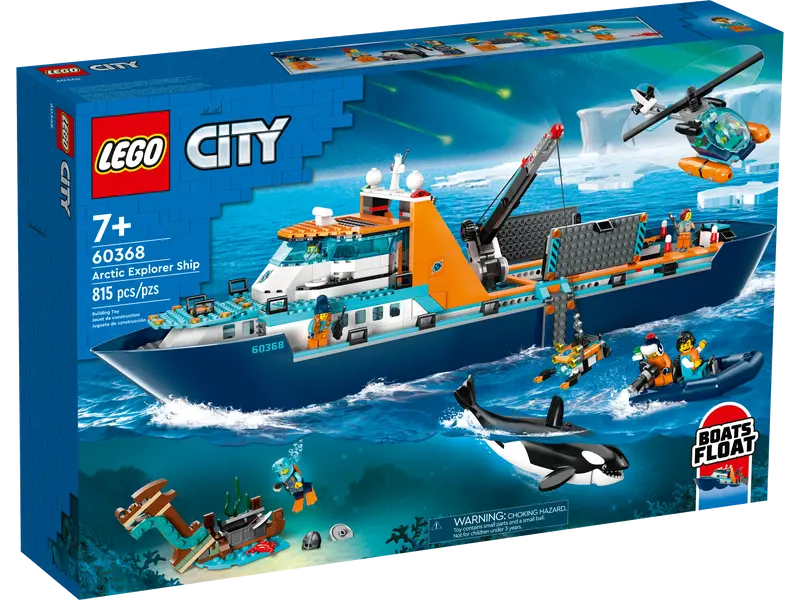 LEGO® 60368 City Arctic Explorer Ship