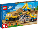 LEGO® 60391 City Construction Trucks and Wrecking Ball Crane