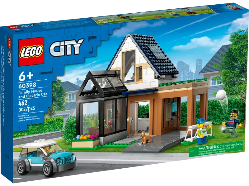 LEGO® 60398 City Family House and Electric Car