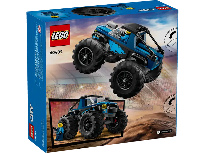 LEGO 60402 City Blue Monster Truck