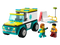 LEGO 60403 City Emergency Ambulance and Snowboarder