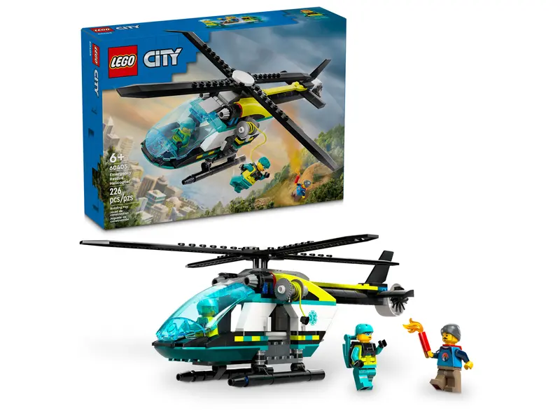 LEGO 60405 City Emergency Rescue Helicopter