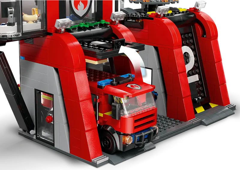 LEGO 60414 City Fire Station with Fire Truck