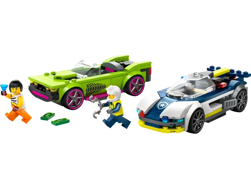 LEGO 60415 City Police Car and Muscle Car Chase