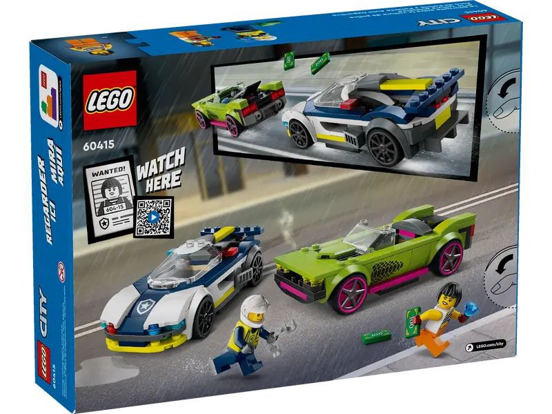 LEGO 60415 City Police Car and Muscle Car Chase (Ship from 5th of April 2024)