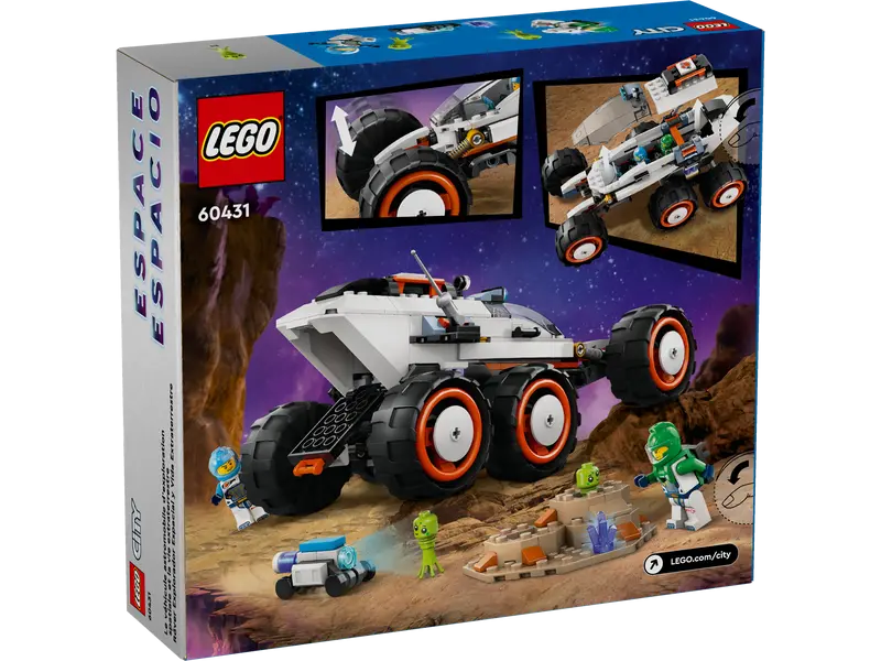 LEGO 60431 City Space Explorer Rover and Alien Life