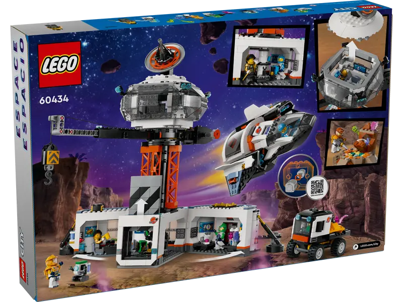 LEGO 60434 City Space Base and Rocket Launchpad