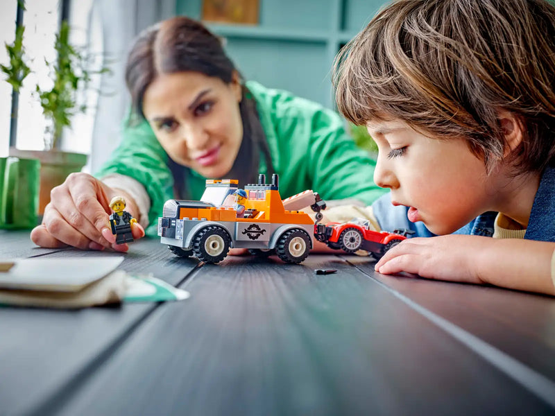 LEGO 60435 City Tow Truck and Sports Car Repair