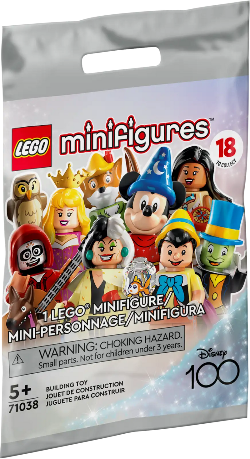 LEGO® 71038 Minifigures LEGO Minifigure Disney 100 Full Box