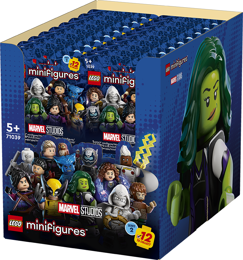 LEGO® 71039 Minifigures Marvel Series 2 Full Box