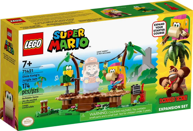 LEGO® 71421 Super Mario Dixie Kong's Jungle Jam Expansion Set