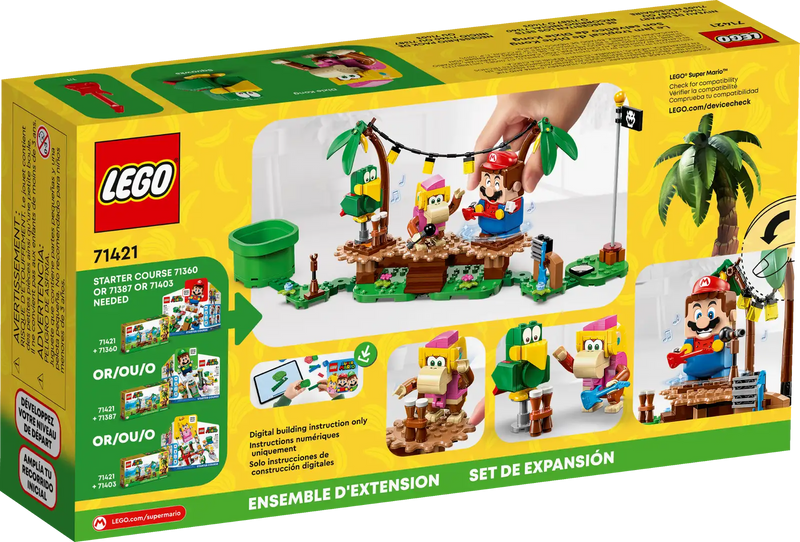 LEGO® 71421 Super Mario Dixie Kong's Jungle Jam Expansion Set