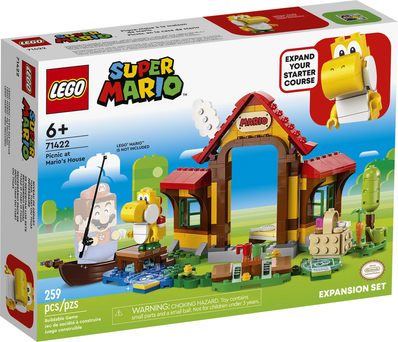 LEGO® 71422 Super Mario Picnic at Mario's House Expansion Set