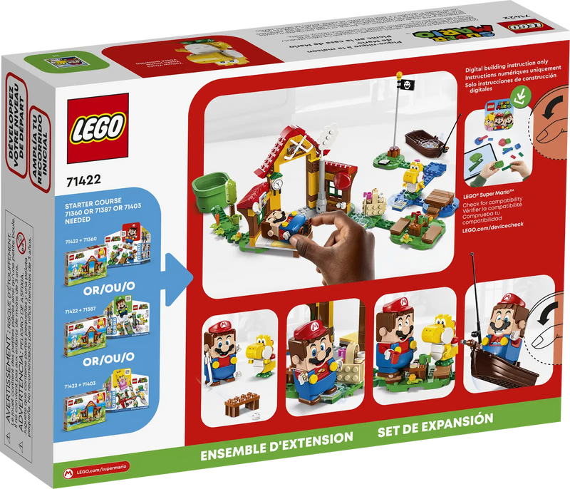 LEGO® 71422 Super Mario Picnic at Mario's House Expansion Set