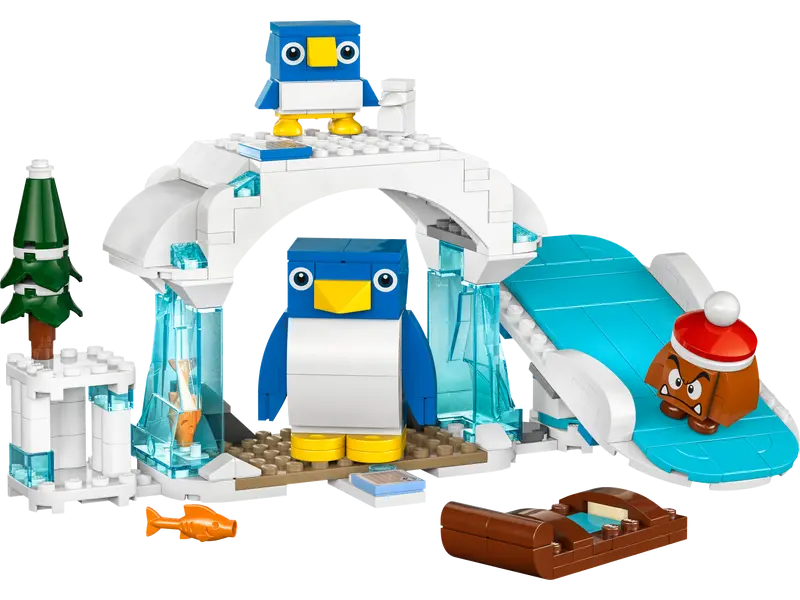 LEGO 71430 Super Mario Penguin Family Snow Adventure Expansion Set