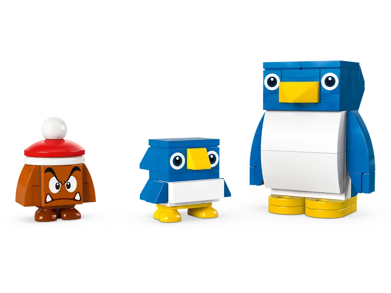 LEGO 71430 Super Mario Penguin Family Snow Adventure Expansion Set