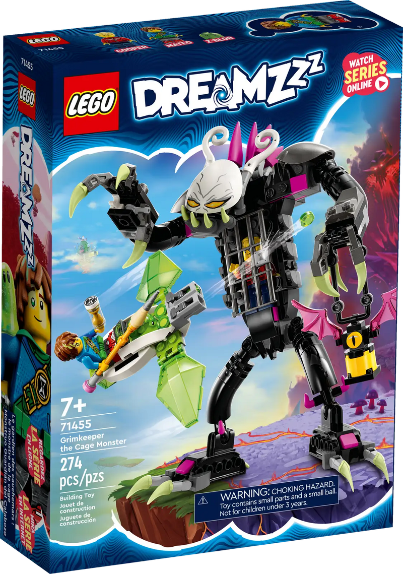 LEGO® 71455 DREAMZzz™ Grimkeeper the Cage Monster