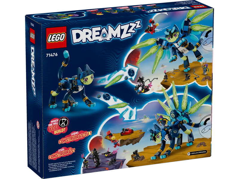 LEGO 71476 DREAMZzz Zoey and Zian the Cat-Owl