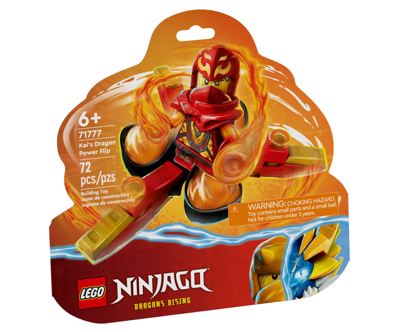 LEGO® 71777 NINJAGO® Kai’s Dragon Power Spinjitzu Flip