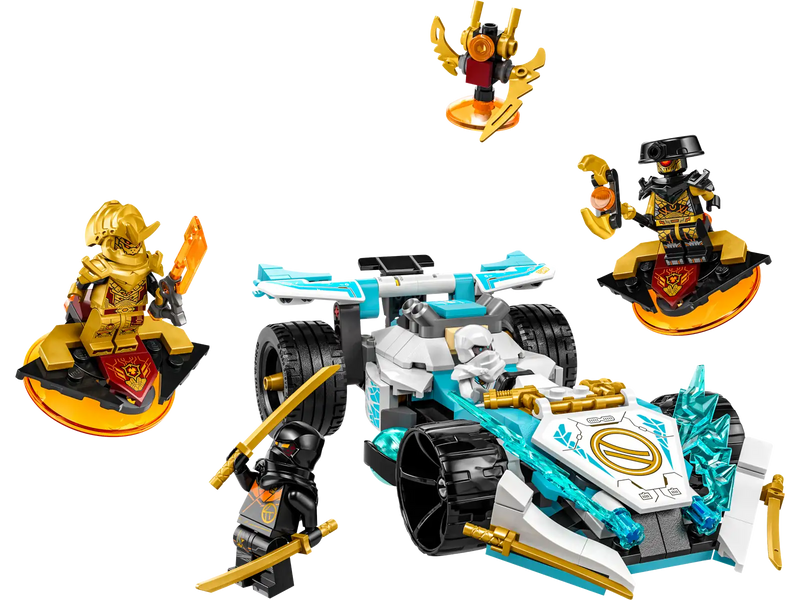 LEGO® 71791 NINJAGO® Zane’s Dragon Power Spinjitzu Race Car