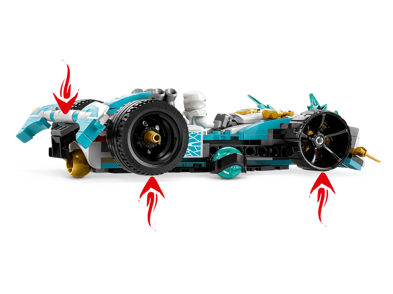 LEGO® 71791 NINJAGO® Zane’s Dragon Power Spinjitzu Race Car