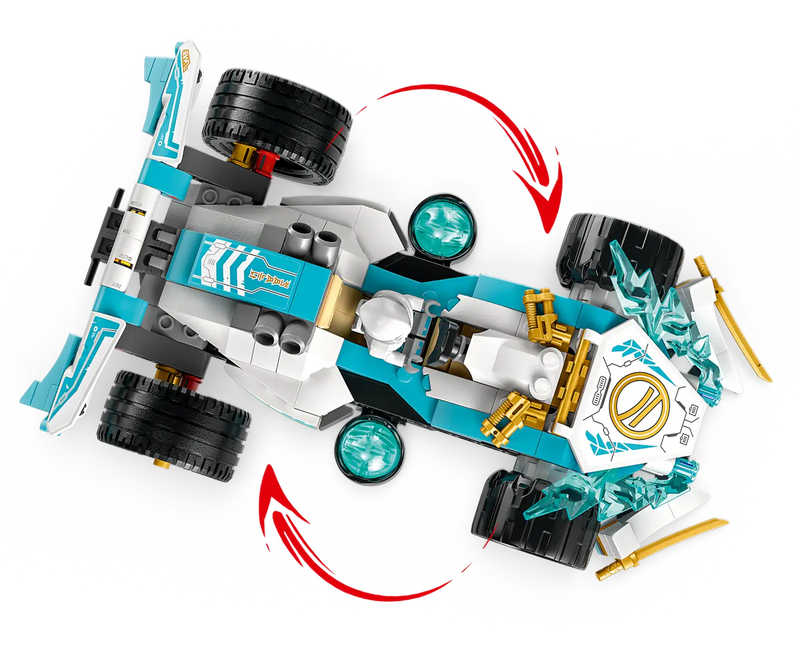 LEGO® 71791 NINJAGO® Zane’s Dragon Power Spinjitzu Race Car