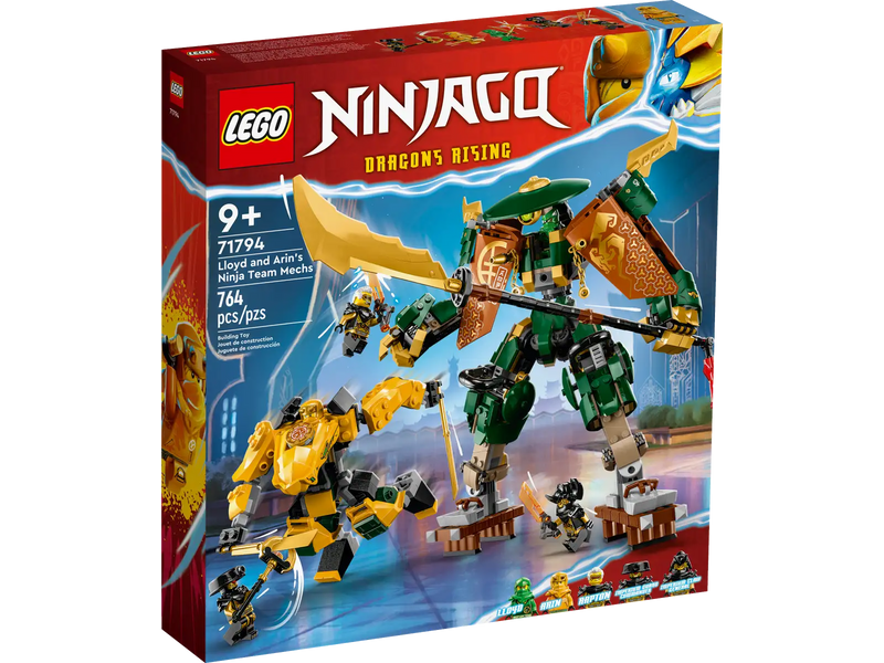 LEGO® 71794 NINJAGO® Lloyd and Arin's Ninja Team Mechs