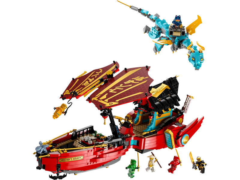 LEGO® 71797 NINJAGO® Destiny’s Bounty - race against time