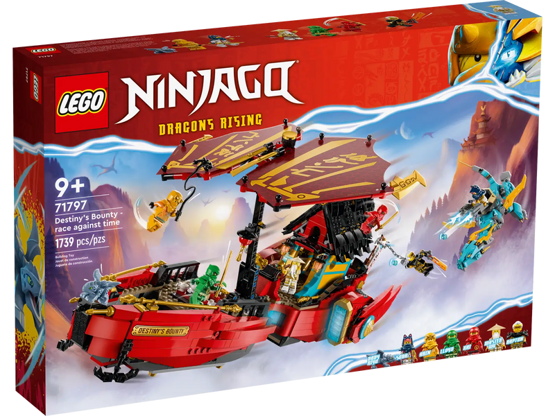 LEGO® 71797 NINJAGO® Destiny’s Bounty - race against time