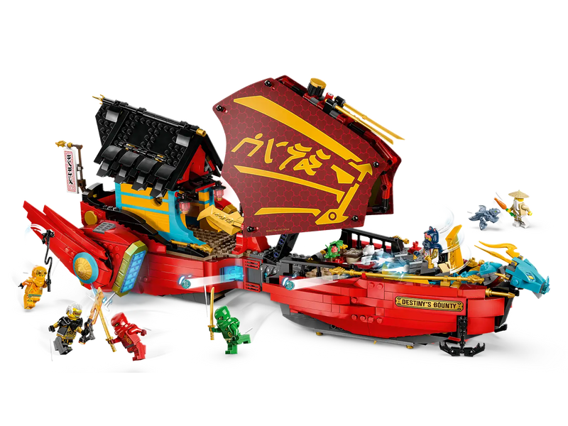 LEGO® 71797 NINJAGO® Destiny’s Bounty - race against time