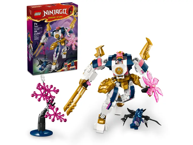 LEGO 71807 NINJAGO Sora's Elemental Tech Mech