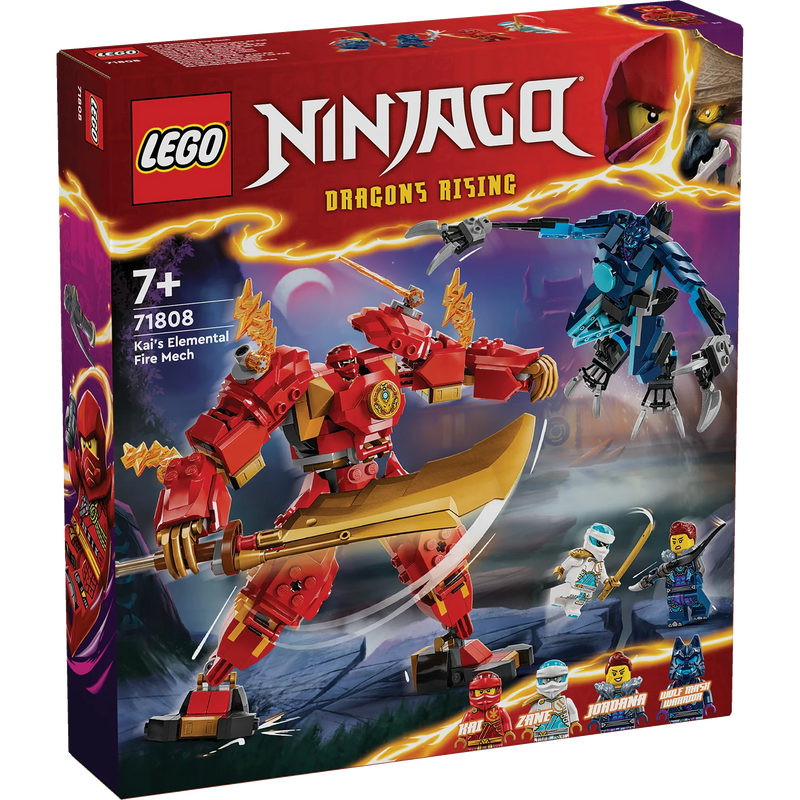 LEGO 71808 NINJAGO Kai's Elemental Fire Mech