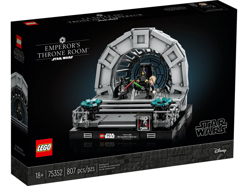 LEGO® 75352 Star Wars™ Emperor's Throne Room™ Diorama - My Hobbies