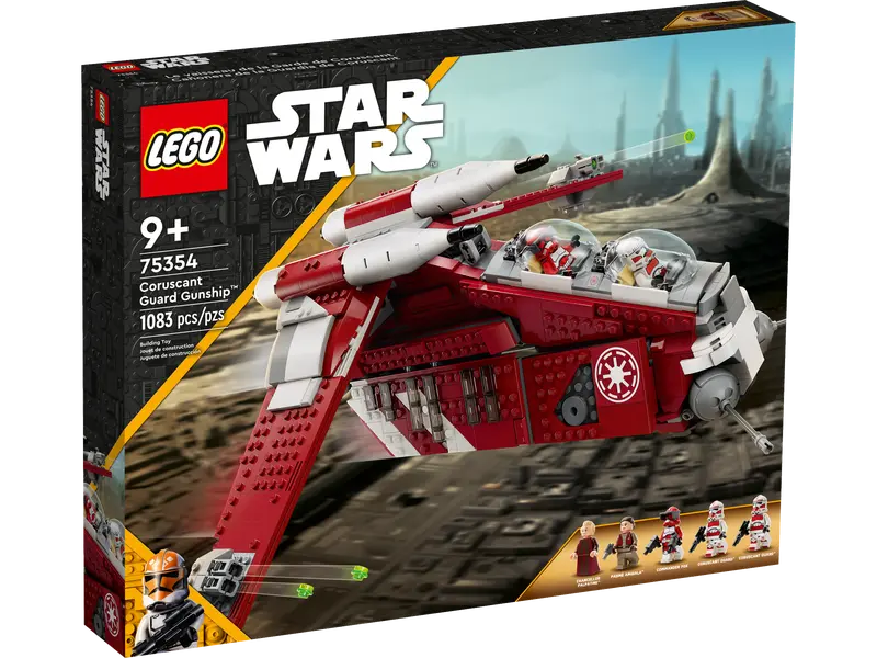 LEGO 75354 Star Wars Coruscant Guard Gunship (Ship From 9th of September 2024)