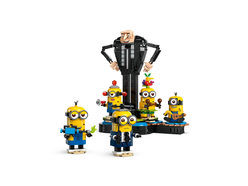 LEGO 75582 Minions Brick-Built Gru and Minions