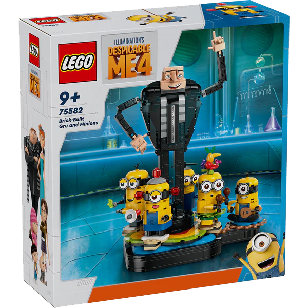 LEGO 75582 Minions Brick-Built Gru and Minions